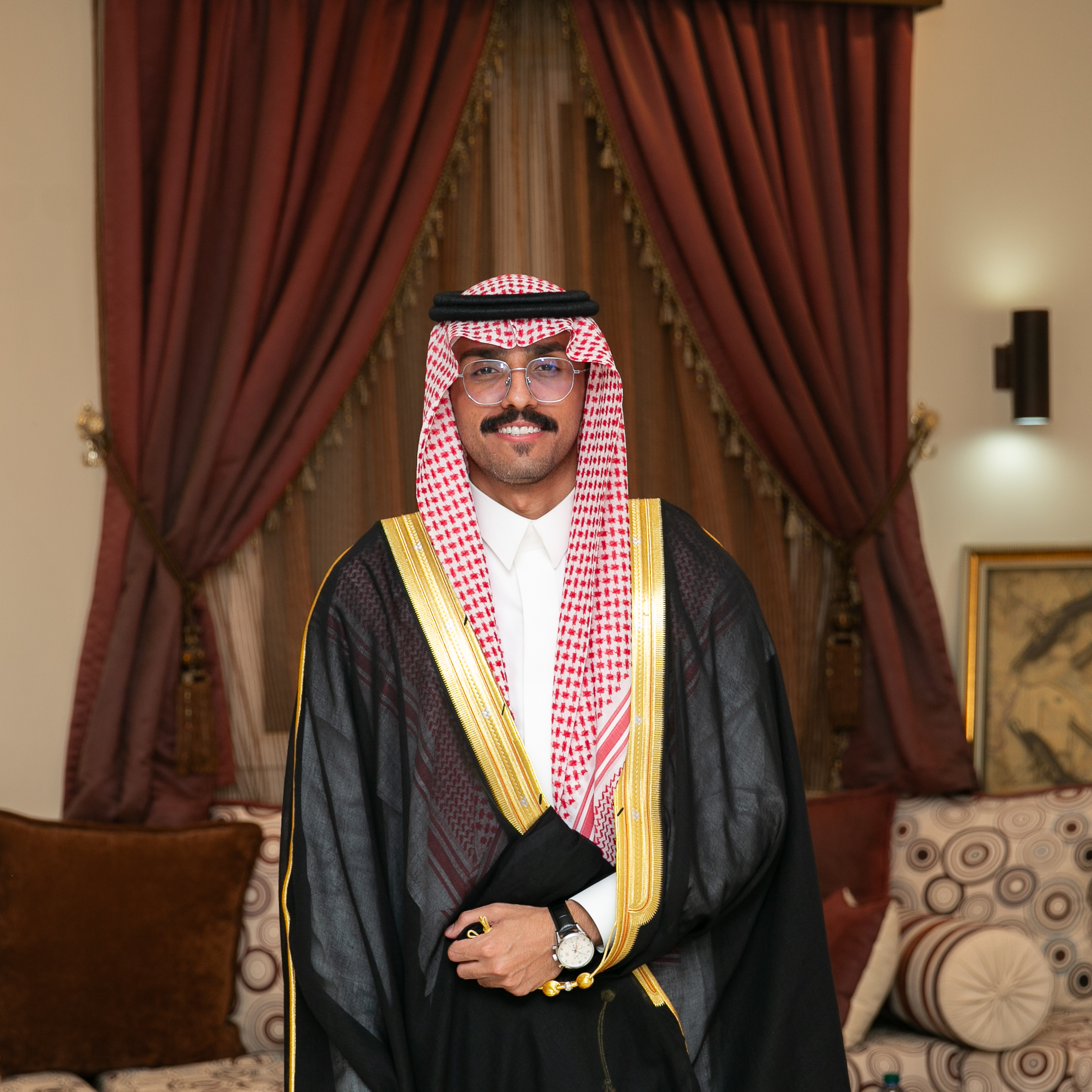 زواج د.عبدالعزيز بن مساعد الخليفة
