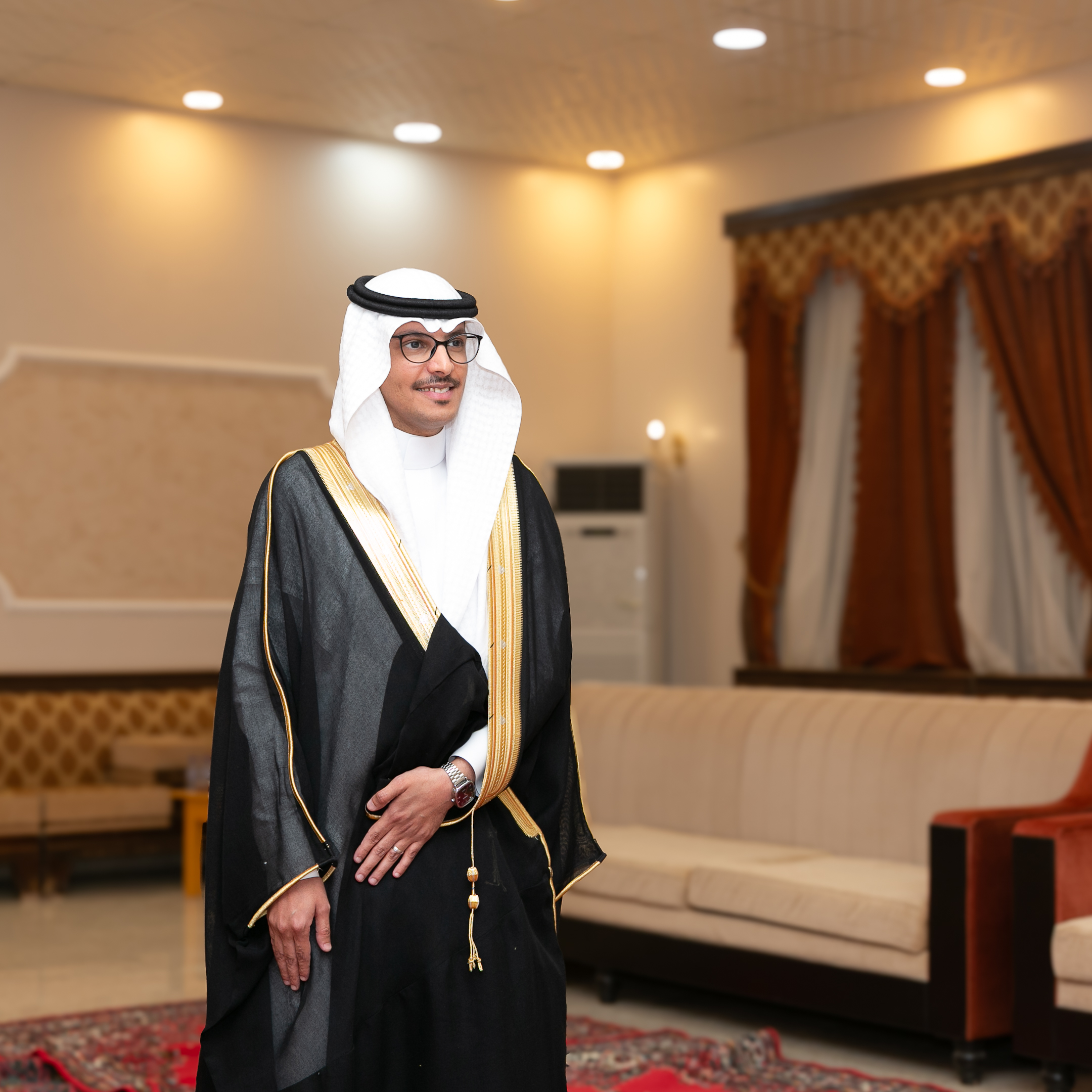 زواج إبراهيم بن حمد العوض